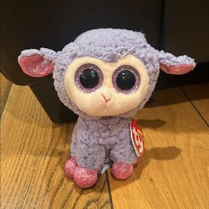 Ty Beanie Boos Lavender Sheep Small